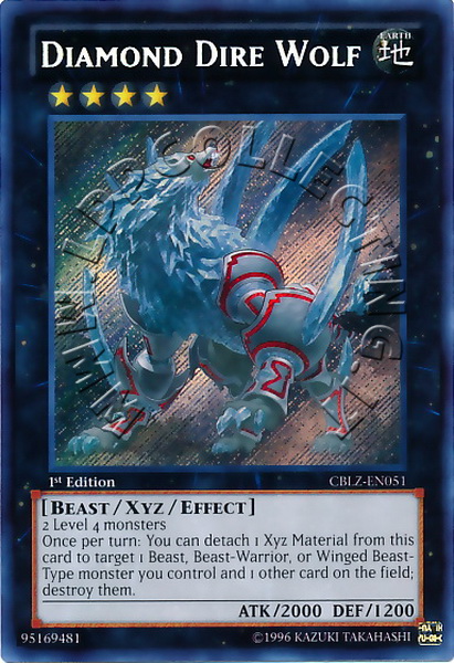 Diamond Dire Wolf