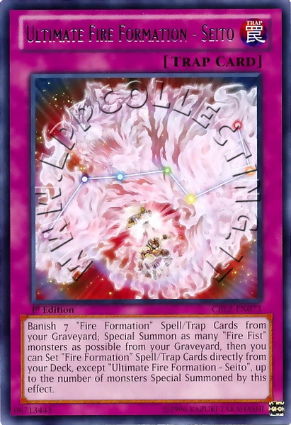 Ultimate Fire Formation - Seito