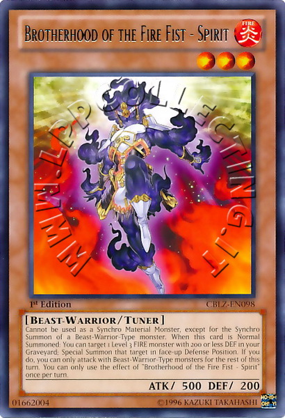Brotherhood of the Fire Fist - Spirit