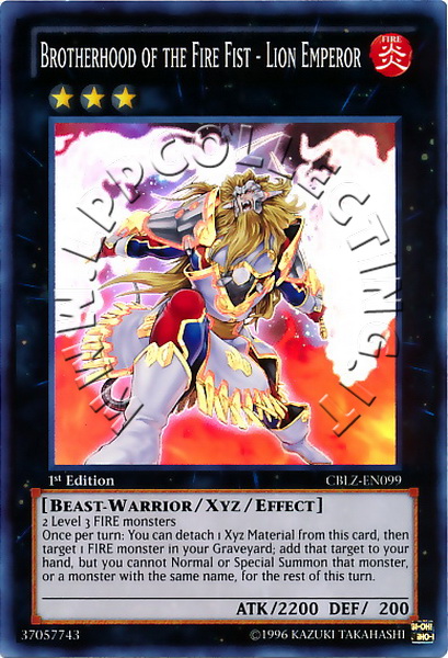 Brotherhood of the Fire Fist - Lion Emperor