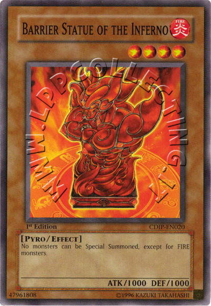 Barrier Statue of the Inferno