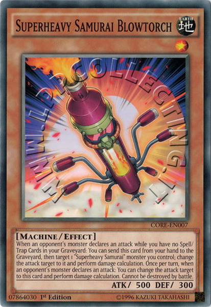 Superheavy Samurai Blowtorch