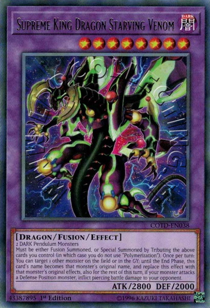 Supreme King Dragon Starving Venom