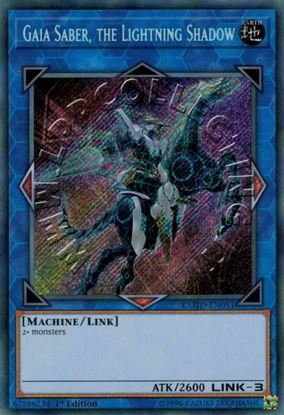 Gaia Saber, the Lightning Shadow
