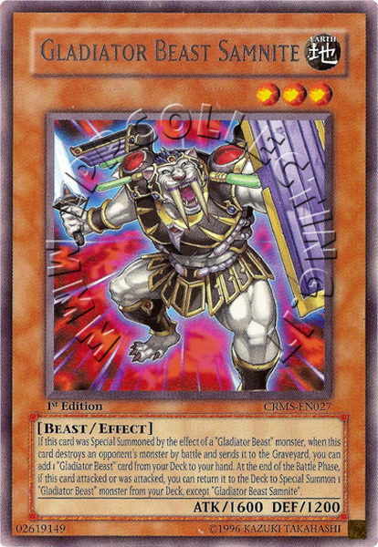 Gladiator Beast Samnite
