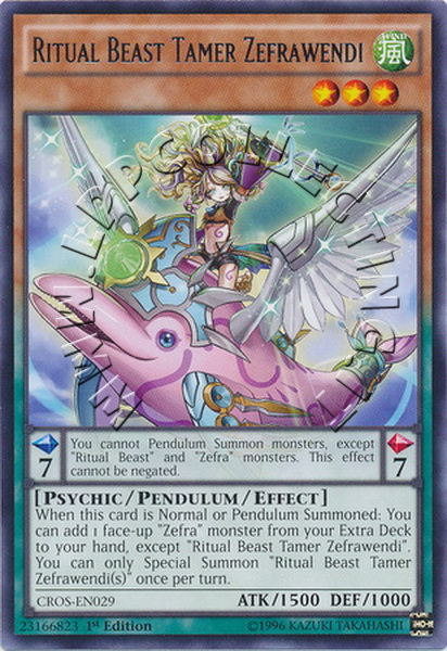Ritual Beast Tamer Zefrawendi