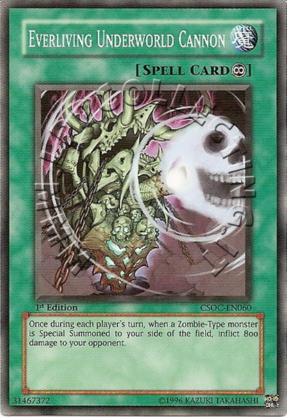 Everliving Underworld Cannon