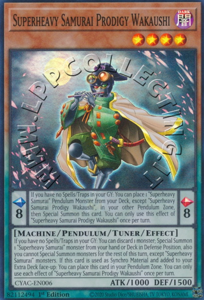 Superheavy Samurai Prodigy Wakaushi