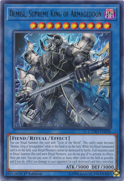 Demise, Supreme King of Armageddon