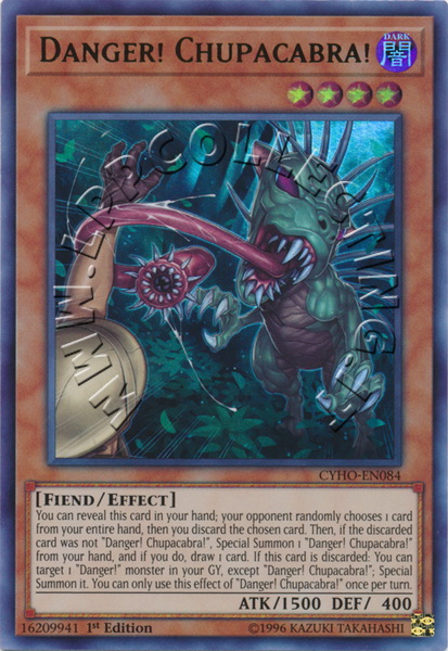 Danger! Chupacabra!