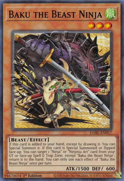 Baku the Beast Ninja