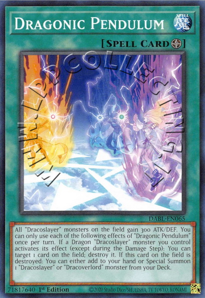 Dragonic Pendulum