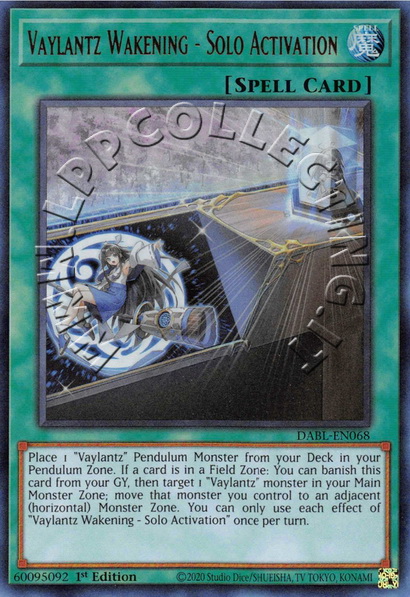 Vaylantz Wakening - Solo Activation