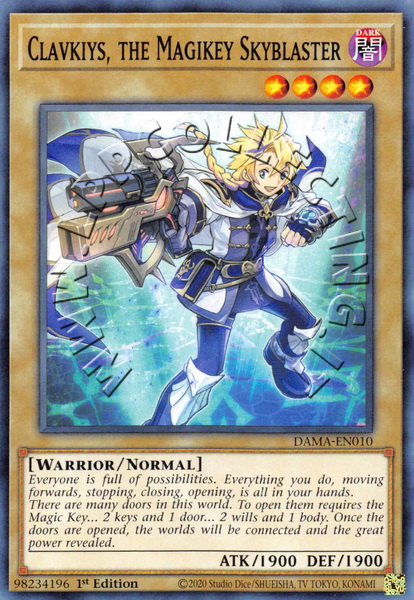 Clavkiys, the Magikey Skyblaster 