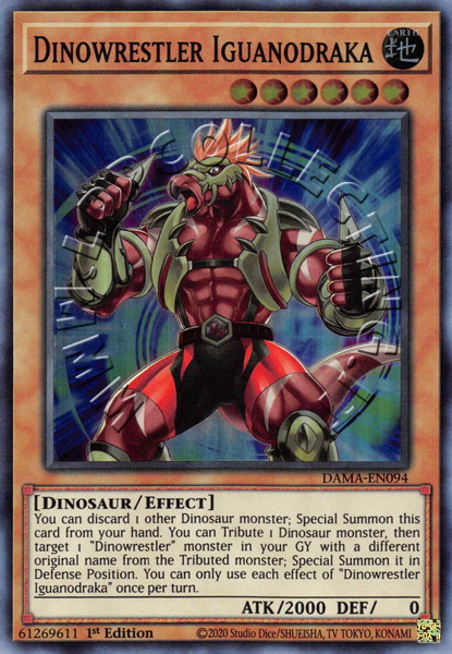 Dinowrestler Iguanodraka 