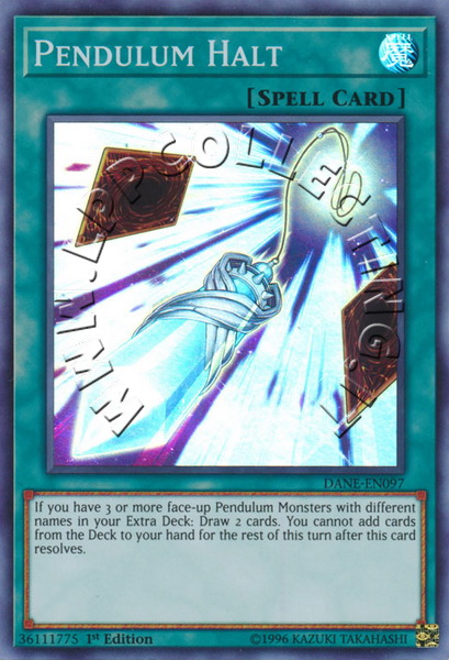 Pendulum Halt