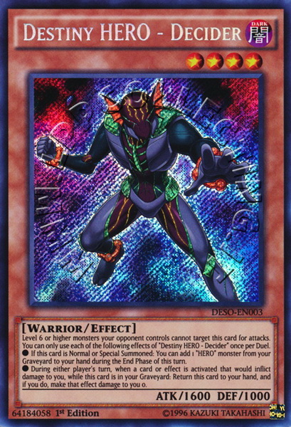 Destiny HERO - Decider