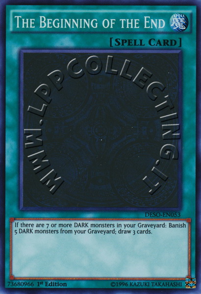 The Beginning of the End