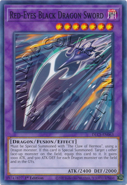 Red-Eyes Black Dragon Sword