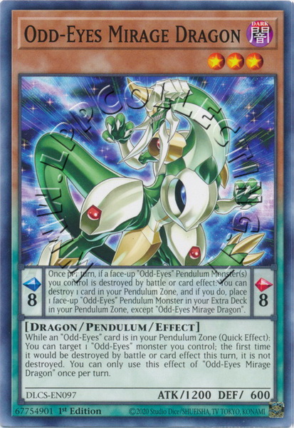 Odd-Eyes Mirage Dragon