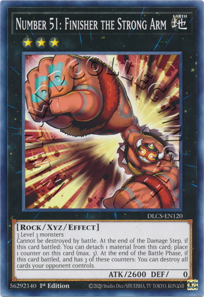 Number 51: Finisher the Strong Arm