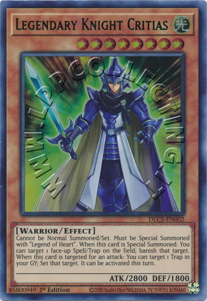 Legendary Knight Critias