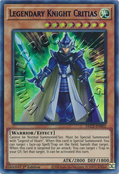 Legendary Knight Critias