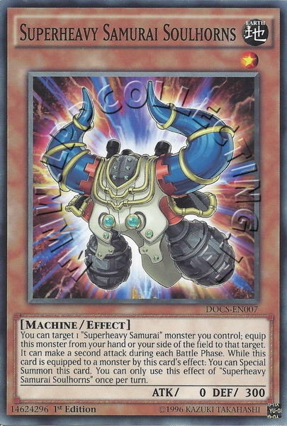 Superheavy Samurai Soulhorns