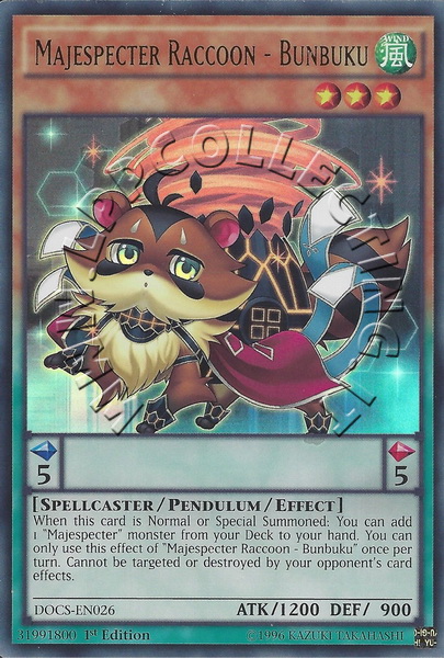 Majespecter Raccoon - Bunbuku