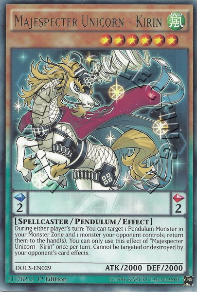 Majespecter Unicorn - Kirin