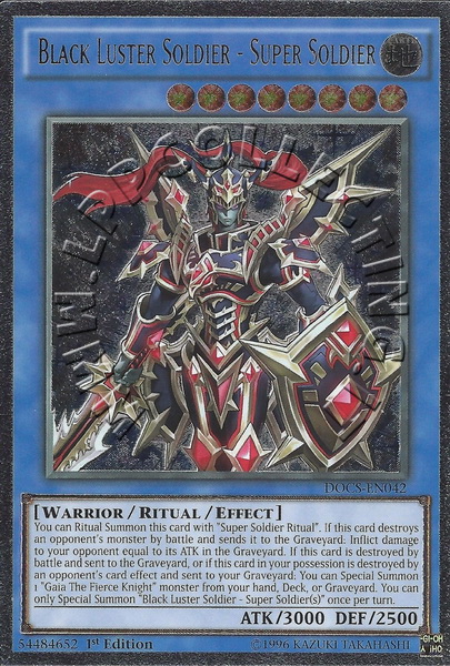Black Luster Soldier - Super Soldier