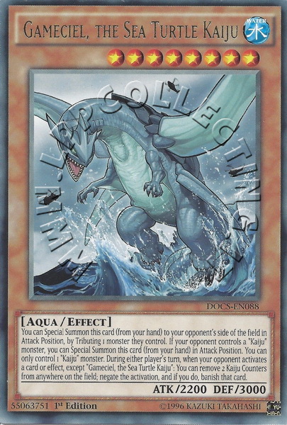 Gameciel, the Sea Turtle Kaiju