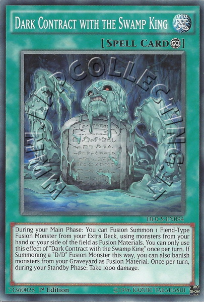 Dark Contract with the Swamp King