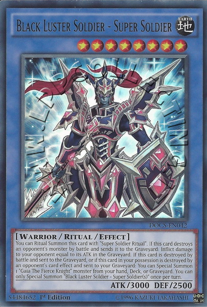 Black Luster Soldier - Super Soldier