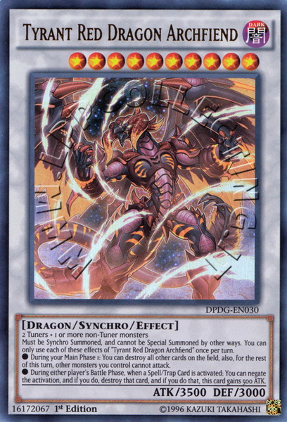 Tyrant Red Dragon Archfiend