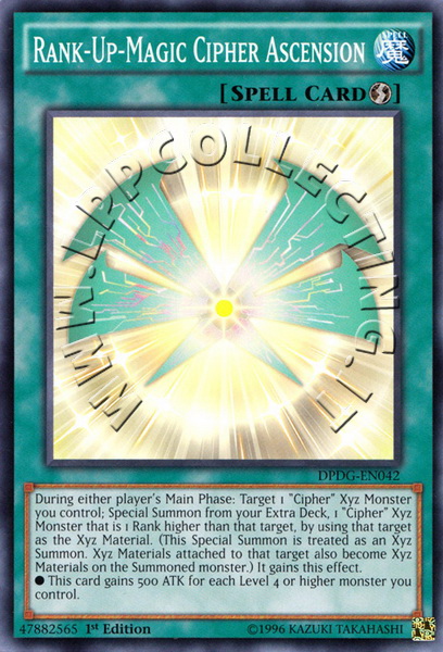 Rank-Up-Magic Cipher Ascension