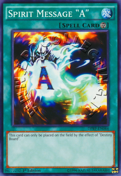 Spirit Message "A"