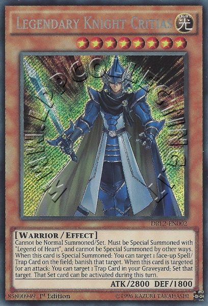 Legendary Knight Critias