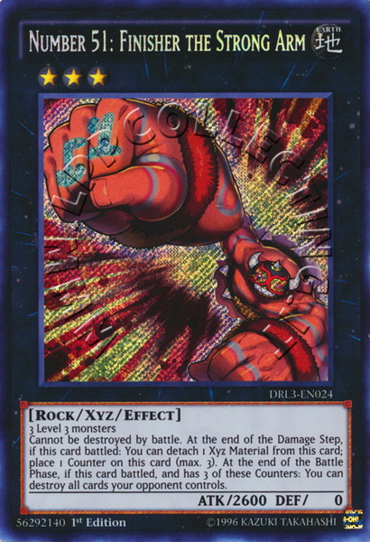 Number 51: Finisher the Strong Arm