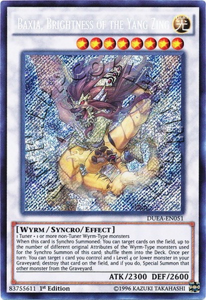 Baxia, Brightness of the Yang Zing