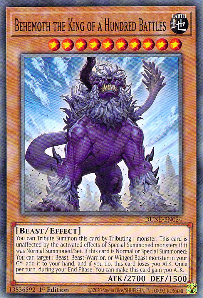 Behemoth the King of a Hundred Battles