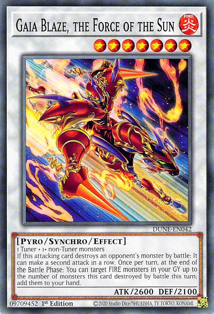 Gaia Blaze, the Force of the Sun