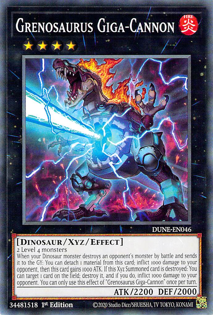 Grenosaurus Giga-Cannon