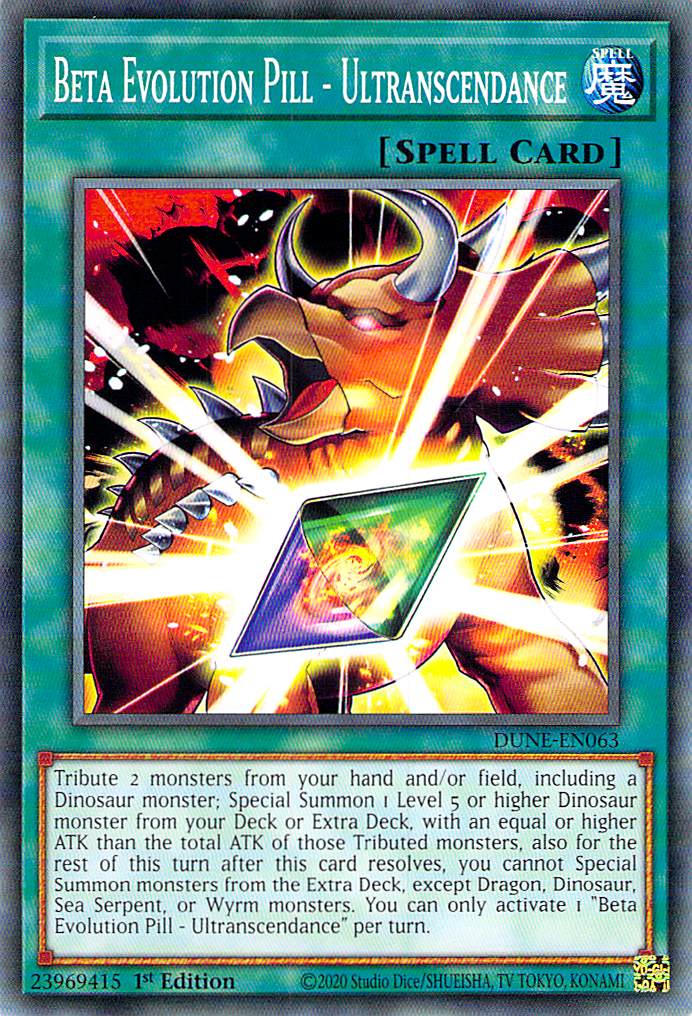 Beta Evolution Pill - Ultranscendance