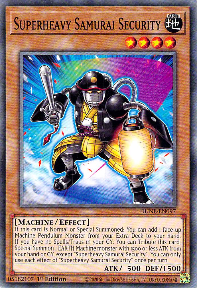 Superheavy Samurai Security