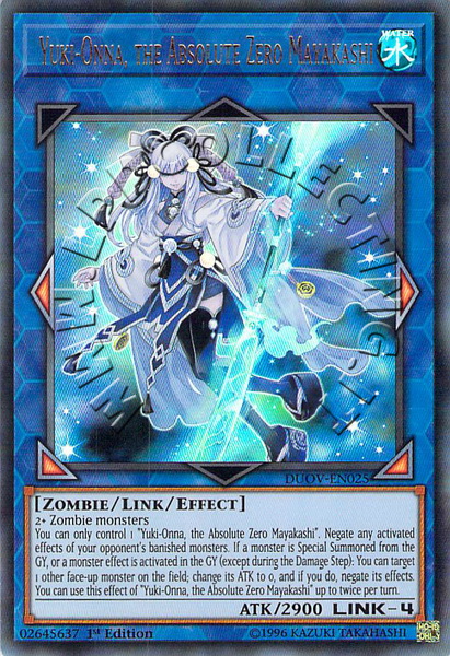 Yuki-Onna, the Absolute Zero Mayakashi