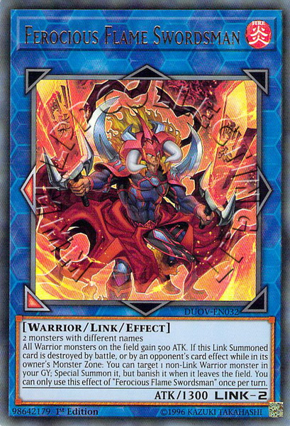 Ferocious Flame Swordsman