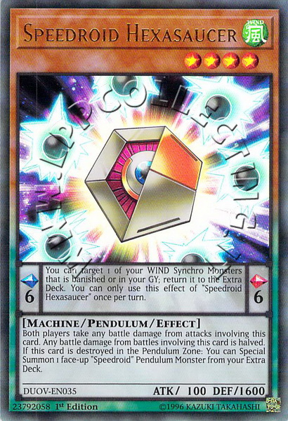 Speedroid Hexasaucer