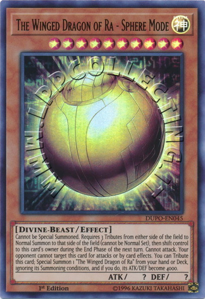 The Winged Dragon of Ra - Sphere Mode