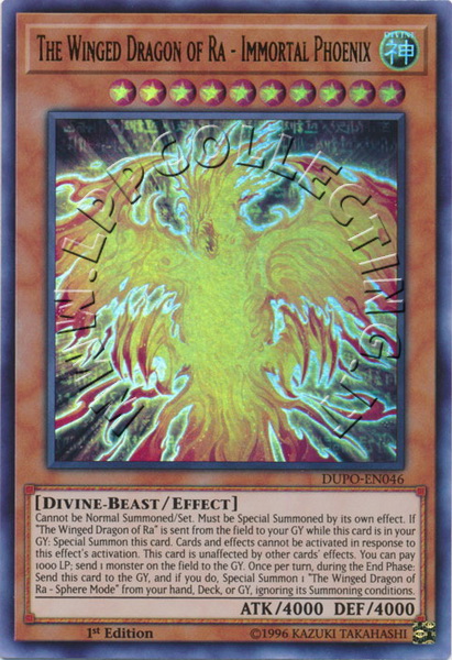 The Winged Dragon of Ra - Immortal Phoenix
